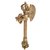 Tibetan Brass Vajra Weapon Symbolises Wisdom Spirituality Handicraft By Bharat Haat BH05494