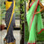 Leeps Prints Multicolored Georgette Embroidery And Mirror Work Saree With Blouse.