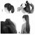 D DIVINE 2 Step Natural Brown Hair Extension For Women and Girls