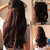 D-DIVINE  24 Inches 5 Clip Black Wavy Hair Extension