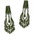 Aarsh Traditional Gold Alloy Jhumki Earrings For Women and girl