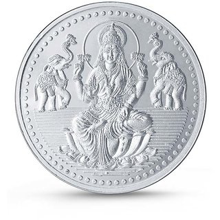 JV 10 Grams Ganesh Silver Coin 99.9  Purity