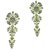 Aarsh Traditional Gold Alloy Jhumki Earrings For Women and girl