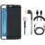 Motorola Moto E4 Cover with Earphones, USB Cable and AUX Cable