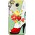 FUSON Designer Back Case Cover For YU Yunicorn :: YU Yunicorn YU5530 (Nice Shoes Design Red Colour Womens Girls Females )