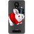 Snooky Printed White Rabbit Mobile Back Cover of Lava Iris X1 Selfie - Multicolour
