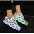 Led Shoes Luminous Shoes Women Casual Shoe Light Up USB Rechargable Lighted Shoe