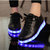 Led Shoes Luminous Shoes Women Casual Shoe Light Up USB Rechargable Lighted Shoe