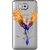 Snooky Printed Bird Mobile Back Cover of Panasonic Eluga Note - Multicolour