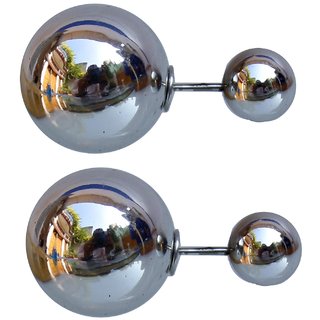 Lucky Jewellery Trendy Silver Color Beads Tops For Girls & Women.