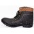Men's stylish Long shoes Black Long Boots Stylish Long shoes Black Colour Cowboy shoes Swag Shoes Long Boots