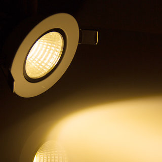 Snap Light 6W LED Spot COB Ceiling Down light (Warm White)