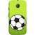 FUSON Designer Back Case Cover for Motorola Moto E2 :: Motorola Moto E Dual SIM (2nd Gen) :: Motorola Moto E 2nd Gen 3G XT1506 :: Motorola Moto E 2nd Gen 4G XT1521 (Football Ground Ball Black White Fifa League )