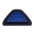 CAR/BIKE Triangle Back LED Light Blue