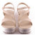Ladies Sandal high heel White Cream Ladies Slippers Girls Slippers