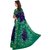 SVB Sarees Multicolor Self Design Cotton Saree With Blouse