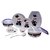 MELAMINE DINNER SET 38 PCS -CALVY