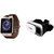 Mirza DZ09 Smart Watch and VR Box  for MICROMAX CANVAS JUICE 3+(DZ09 Smart Watch With 4G Sim Card, Memory Card| VR, Virtual Reality Box)
