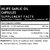 INLIFE Garlic Oil 500mg - 60 Capsules
