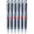 Cello Accugrip Massage Point Elegance Metal Ballpoint Pen, Pack of 5