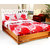 Welhouse India 3D Printed 1 Double bedsheet with 2 Pillow Covers 3D_DB-026