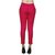 Womens Cotton Slub Comfortable Plain Readymade Formal Ethnic Cigratte Pant Trouser