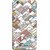 FUSON Designer Back Case Cover For Gionee Marathon M5 Lite (Watercolor Horizontal Vertical Vector Lines Colourful)