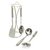 Bartan Shopee Stainless Steel Kitchen set (5 pieces set with stand)