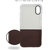Stuffcool Demi Soft  PU Leather Back Case Cover for iPhone X - Coffee