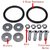 Amazing Blue Aluminium Alloy Bumper Quick Release Fastener Kit