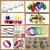 Silk thread jewellery making materials kit with  manual book