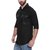 Campus Sutra Mens Casual Black Shirt