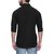 Campus Sutra Mens Casual Black Shirt