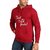Campus Sutra Mens Printed Hoodie