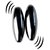 2 PAIRS Buzz Magnets Rattlesnake Egg Sound Kid Fun Toy Like Sound Making Machine