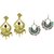 Aarsh Traditional Gold Alloy Jhumki Earrings For Women and girl