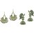 Aarsh Traditional Gold Alloy Jhumki Earrings For Women and girl