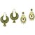 Aarsh Traditional Gold Alloy Jhumki Earrings For Women and girl