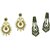 Aarsh Traditional Gold Alloy Jhumki Earrings For Women and girl