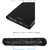 Stuffcool Flipit PU Leather Flip Wallet Case Cover for Vivo V7 Plus - Black