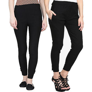 RamE Blck with pocket xl size pant .trousers for women