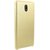 Stuffcool Leather Hard Back Case Cover for Nokia 3 - Gold (Feather Light Weight Case)