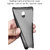 Stuffcool Leather Hard Back Case Cover for Nokia 3 - Black (Feather Light Weight Case)