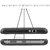 Stuffcool Leather Hard Back Case Cover for Nokia 3 - Black (Feather Light Weight Case)