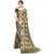 Brandsoon Women's Branded Indian Style Imported Chiffon Green Printed Elegant Saree With Blouse Piece