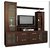 Nilkamal Clinton Wall Unit Walnut
