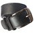 Men's Black Belt With Pin-Hole Buckle