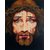 Jesus on canvas acrylic painting
