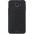 Stuffcool Sable Sandy Finish Textured TPU Soft Back Case Cover for Samsung Galaxy J7 Max - Black