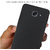 Stuffcool Sable Sandy Finish Textured TPU Soft Back Case Cover for Samsung Galaxy J7 Max - Black